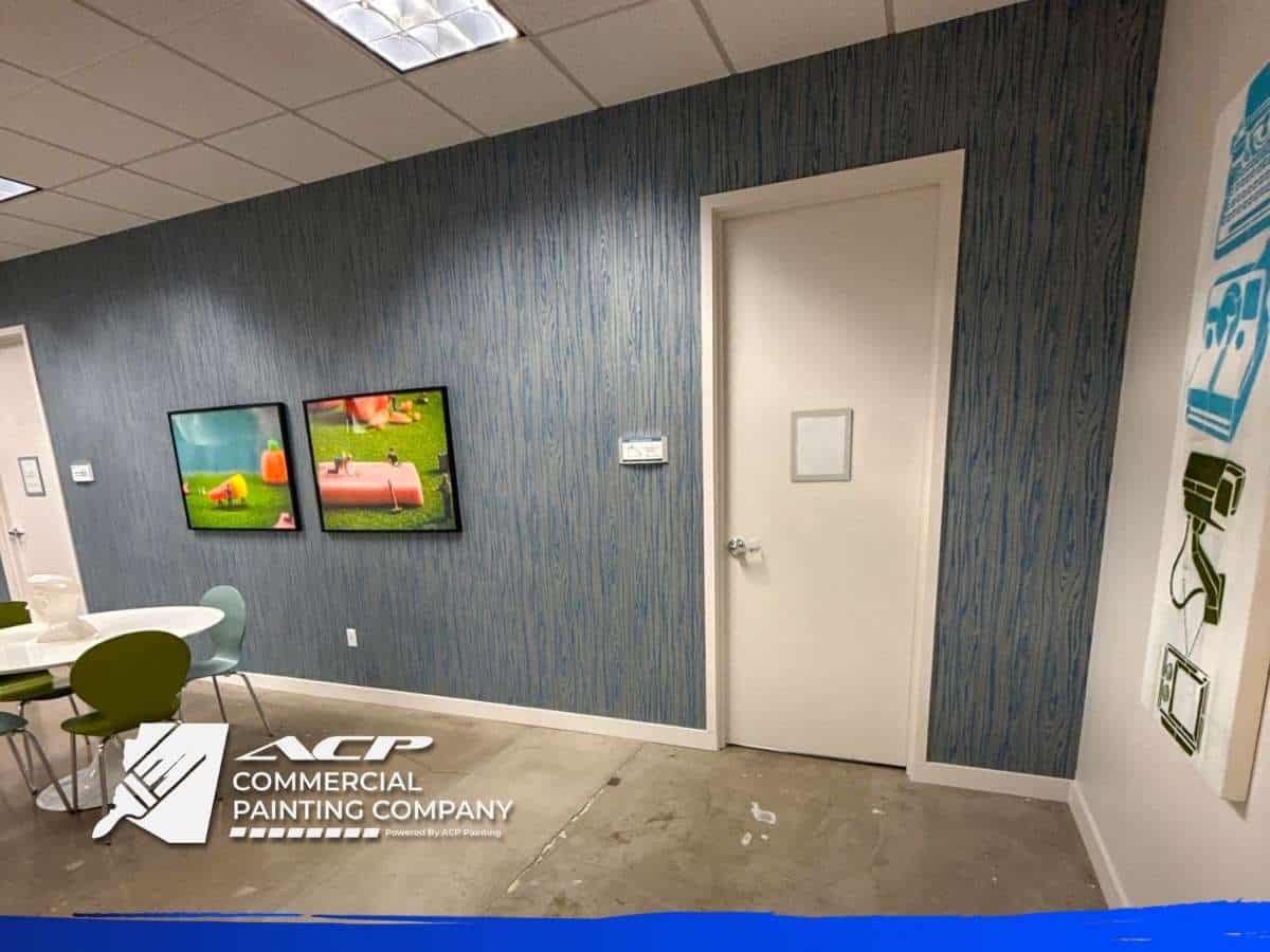 Color Psychology Office Interior by ACP Painting