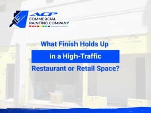 What Finish Holds Up in a High-Traffic Restaurant or Retail Space?