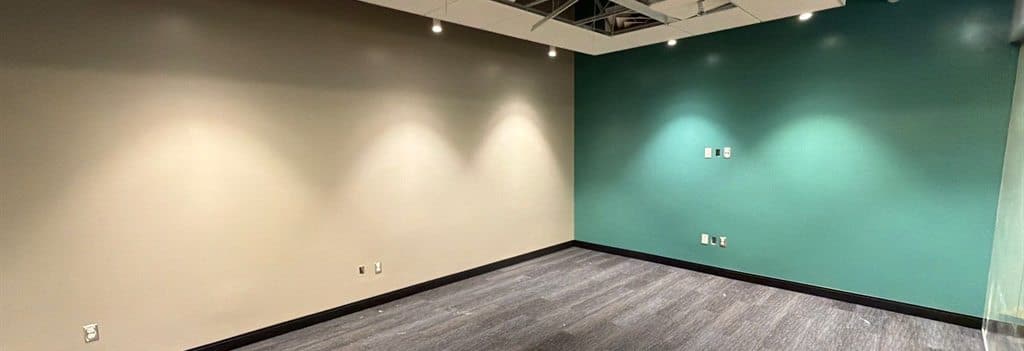 Bank Branch Walls Repainted In Brand Colors By ACP Commercial Painting Company In Tempe, AZ
