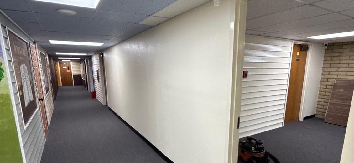 Church Education Wing Corridor Repainted By ACP Commercial Painting Company In Arizona
