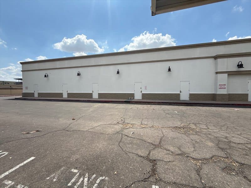Commercial building exterior elevation repainted by ACP Commercial Painting Company in Mesa, AZ