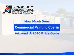 How much does commercial painting cost in Arizona, a 2026 price guide from ACP Commercial Painting Company